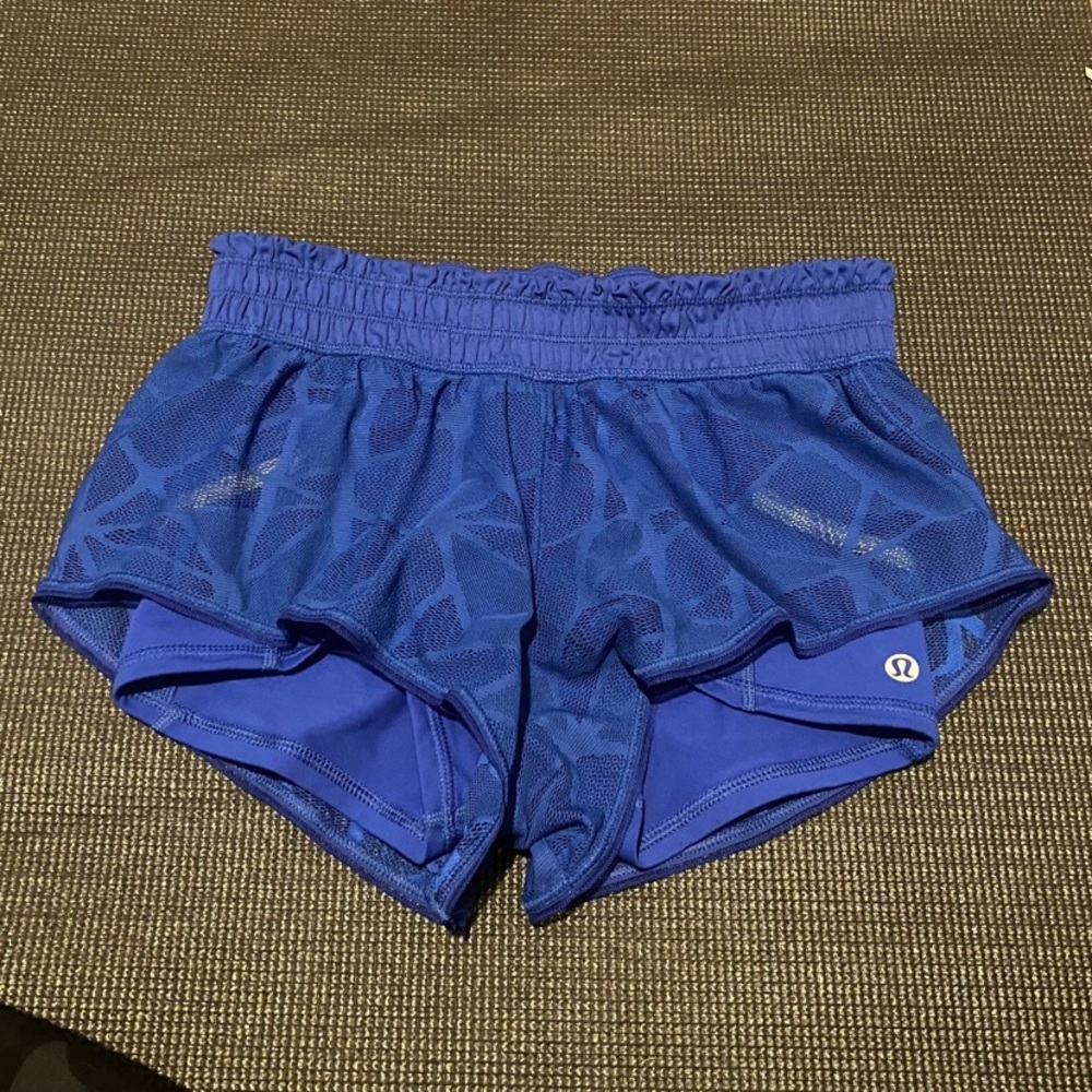 Blue Lululemon Athletica Shorts